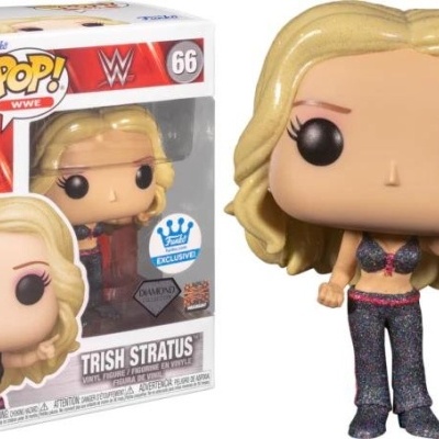 Funko POP! Sports: WWE - Trish Stratus - Diamond - Funko Sticker Exclusive - 66