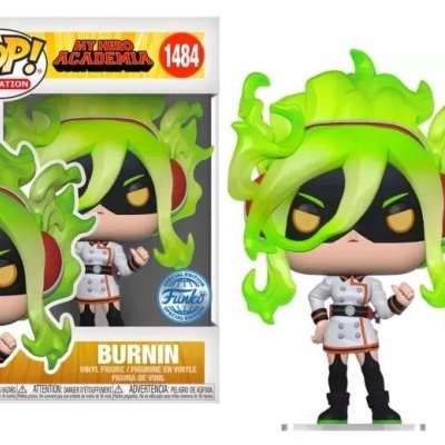 Funko POP! Animation: My Hero Academia - Burnin (Moe Kamiji) - Exclusive - 1484