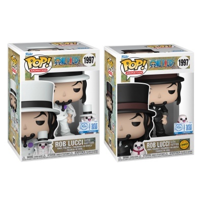 Funko POP! Animation: One Piece ROB LUCCI WITH HATTORIExclusive Chase BUNDLE #1997
