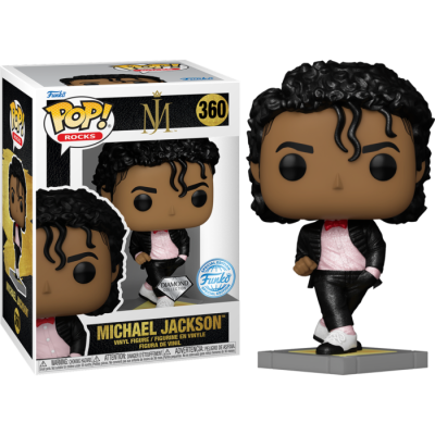 Funko POP! Rocks Michael Jackson - Michael Jackson (Billie Jean) Diamond Exclusive #360