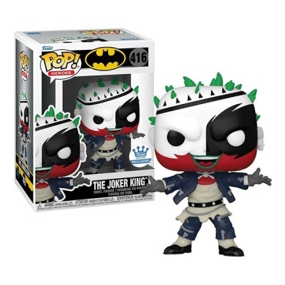 Funko POP! Heroes: DC Comics - The Joker King - Funko Sticker Exclusive - 416