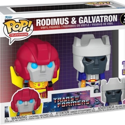 Funko POP! Retro Toys: Transformers - Rodimus & Galvatron 2Pack - SDCC 2023 Exclusive