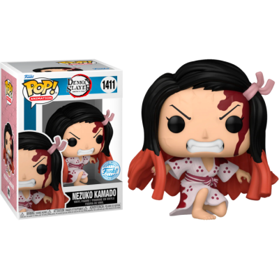 Funko POP! Animation: Demon Slayer - Nezuko Kamado Kneeling - Exclusive - 1411