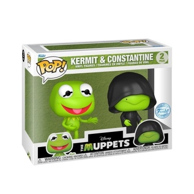 Funko POP! Disney: The Muppets - Kermit & Constantine - 2-Pack - Exclusive