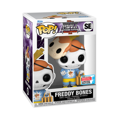 Funko POP! FREDDY FUNKO - Freddy Bones - HEAVY METAL HALLOWEEN 2023 Exclusive