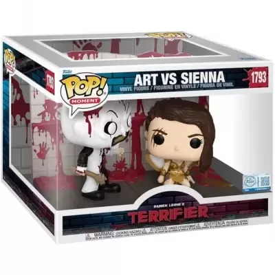 Funko Pop! Moment Terrifier Art vs Sienna Exclusive #1793