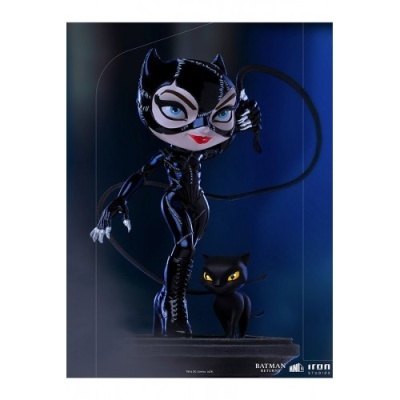 Figura Mini Co Deluxe - DC Batman Returns - Catwoman - 17 cm
