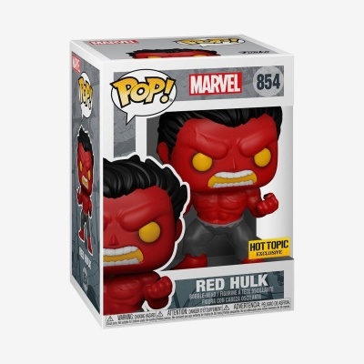 Funko Pop! Marvel: Red Hulk - Hot Topic Exclusive - 854