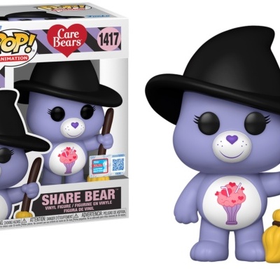 Funko POP! Animation Care Bears - Share Bear NYCC 2024 EXCLUSIVE #1417