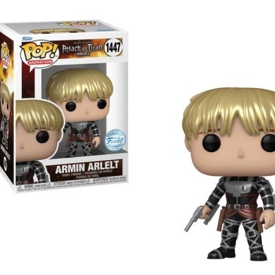 Funko POP! Animation: Attack on Titan - Armin Arlelt - Metallic - Exclusive - 1447