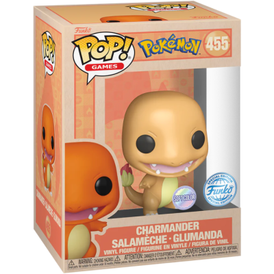 Funko POP! Games CHARMANDER (SOFT COLOUR) POKÉMON - Exclusive #455