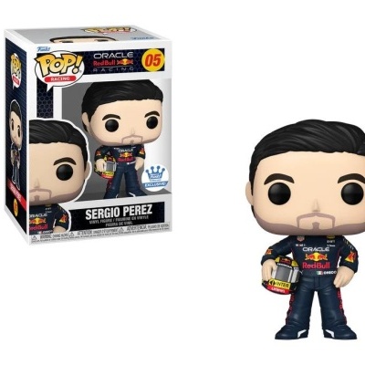 Funko POP! Sports: Racing Red Bull - Sergio Perez with Helmet - FUNKO Exclusive - 05