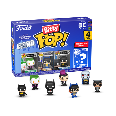 Bitty POP! DC Comics 4 Pack Series 2 (The Joker)