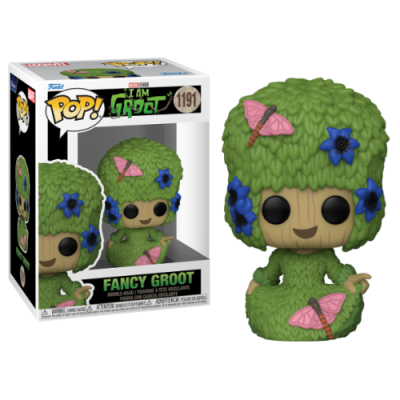 Funko POP! Marvel: I AM GROOT - Groot Marie Hair - 1191