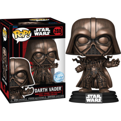 Funko POP! Star Wars: Dark Side - Darth Vader - Bronze Metallic - Exclusive - 288