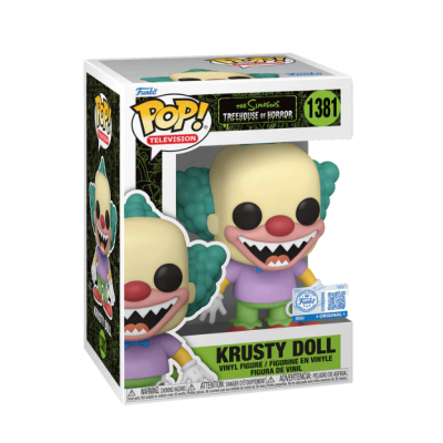 Funko POP! KRUSTY DOLL - THE SIMPSONS: TREEHOUSE OF HORROR EXCLUSIVE #1381