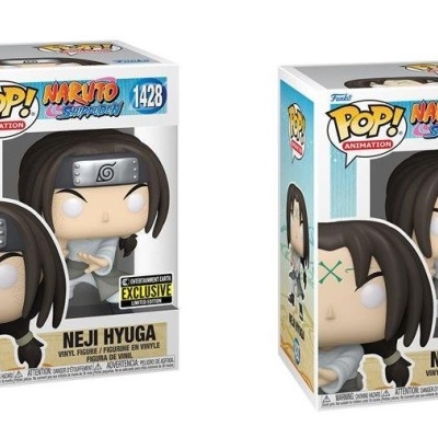 Funko POP! Animation: Naruto Shippuden - Neji Hyuga - Exclusive and Chase Bundle - 1428