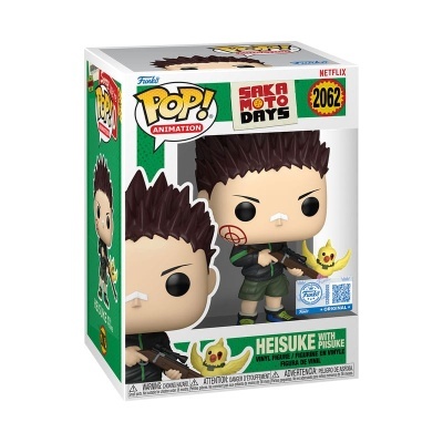 * PRÉ-RESERVA * Funko POP! Sakamoto Days Heisuke & Piisuke EXCLUSIVE #2062