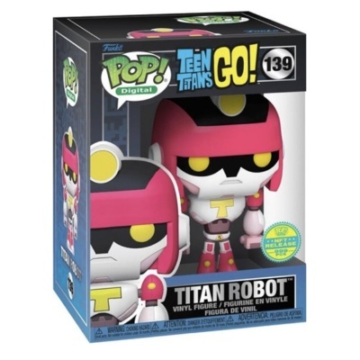 Funko POP! Digital NFT Television Teen Titans Go Titan Robot Exclusive #139