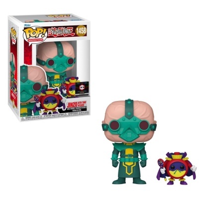 Funko POP! Animation: Yu-Gi-Oh! - Jinzo with Time Wizard - Exclusive - 1458 *caixa danificada*