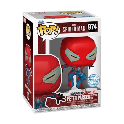 Funko POP! Marvel: Spider-Man 2 - Peter Parker Velocity Suit - Exclusive #974