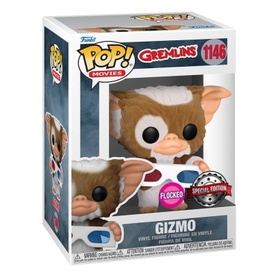 Funko POP! Movies: Gremlins - Gremlin with 3D Glasses - Flocked - Exclusive - 1146