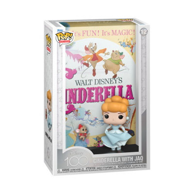 Funko POP! Movie Posters Disney: 100 Years - Cinderella With Jaq - 12