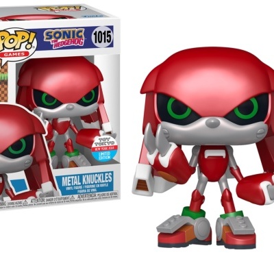 Funko POP! Games Sonic the Hedgehog - Metal Knuckles NYCC 2024 TOY TOKIO EXCLUSIVE #1015