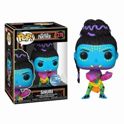 Funko POP! Marvel: Black Panther - Shuri - Black Light - Exclusive - 276