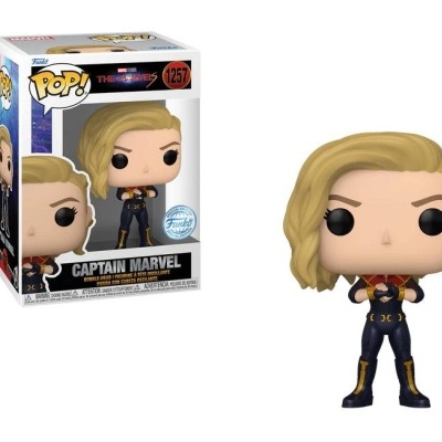 Funko POP! Marvel: The Marvels - Captain Marvel - Exclusive - 1257
