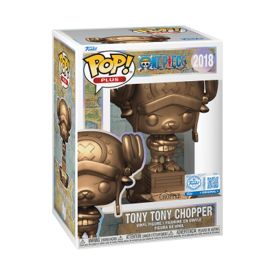 * PRÉ-RESERVA * Funko POP! PLUS One Piece Chopper Statue (Bronze) with Protector EXCLUSIVE #2018