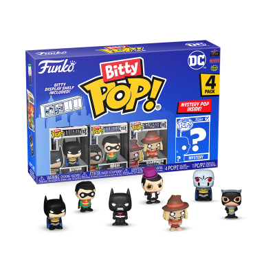 Bitty POP! Heroes DC 4 Pack (Batman)