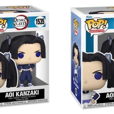 Funko POP! Animation: Demon Slayer - Kimetsu no Yaiba - Aoi Kanzaki - Common and Chase Bundle - 1535