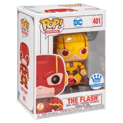 Funko POP! DC Heroes - The Flash - Funko Sticker Exclusive - 401