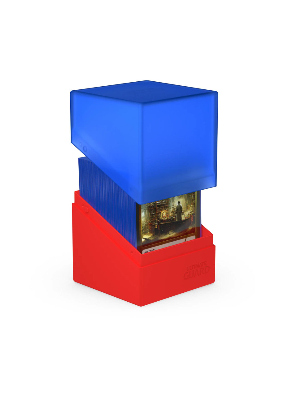 Ultimate&#x20;Guard&#x20;Synergy&#x20;deck&#x20;case&#x20;&#x2B;100&#x20;Blue&#x20;&amp;&#x20;Red
