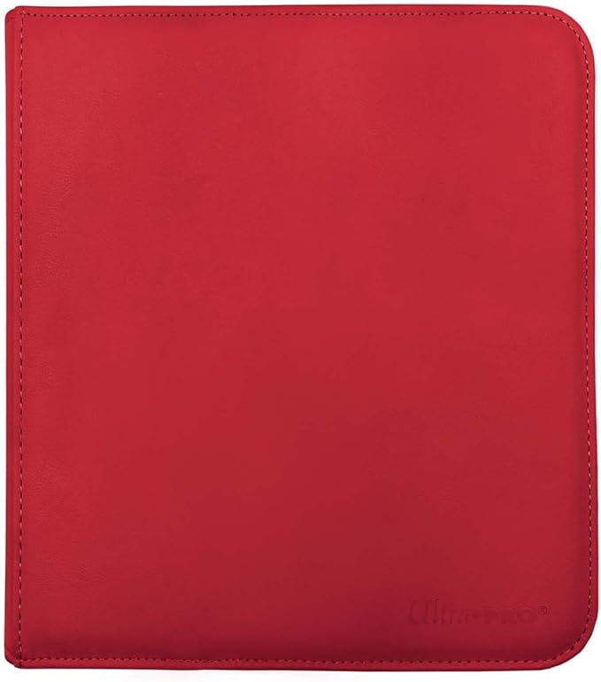 Red&#x20;-&#x20;12-Pocket&#x20;Zippered&#x20;Ultra&#x20;Pro&#x20;Binder