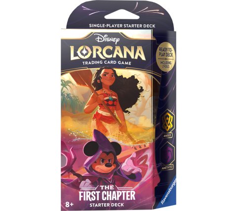 Starter&#x20;Deck&#x20;Amber&#x20;&amp;&#x20;Amethyst&#x20;-&#x20;Moana&#x20;&amp;&#x20;Mickey