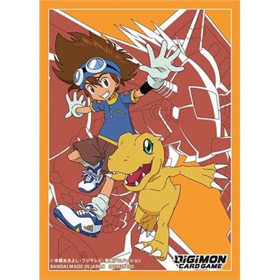 sleeves&#x20;-&#x20;Digimon&#x20;Agumon&#x20;&amp;&#x20;Tai&#x20;Official&#x20;2023