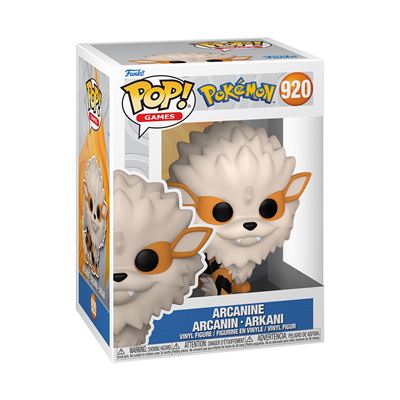 Figura Funko Pop! Arcanine da Pokémon em caixa