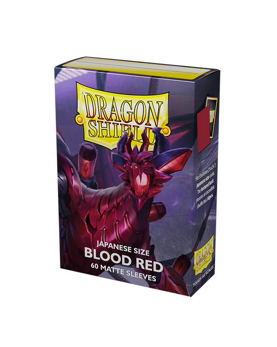 Dragon Shield Japanese Blood Red Matte (60 Sleeves)