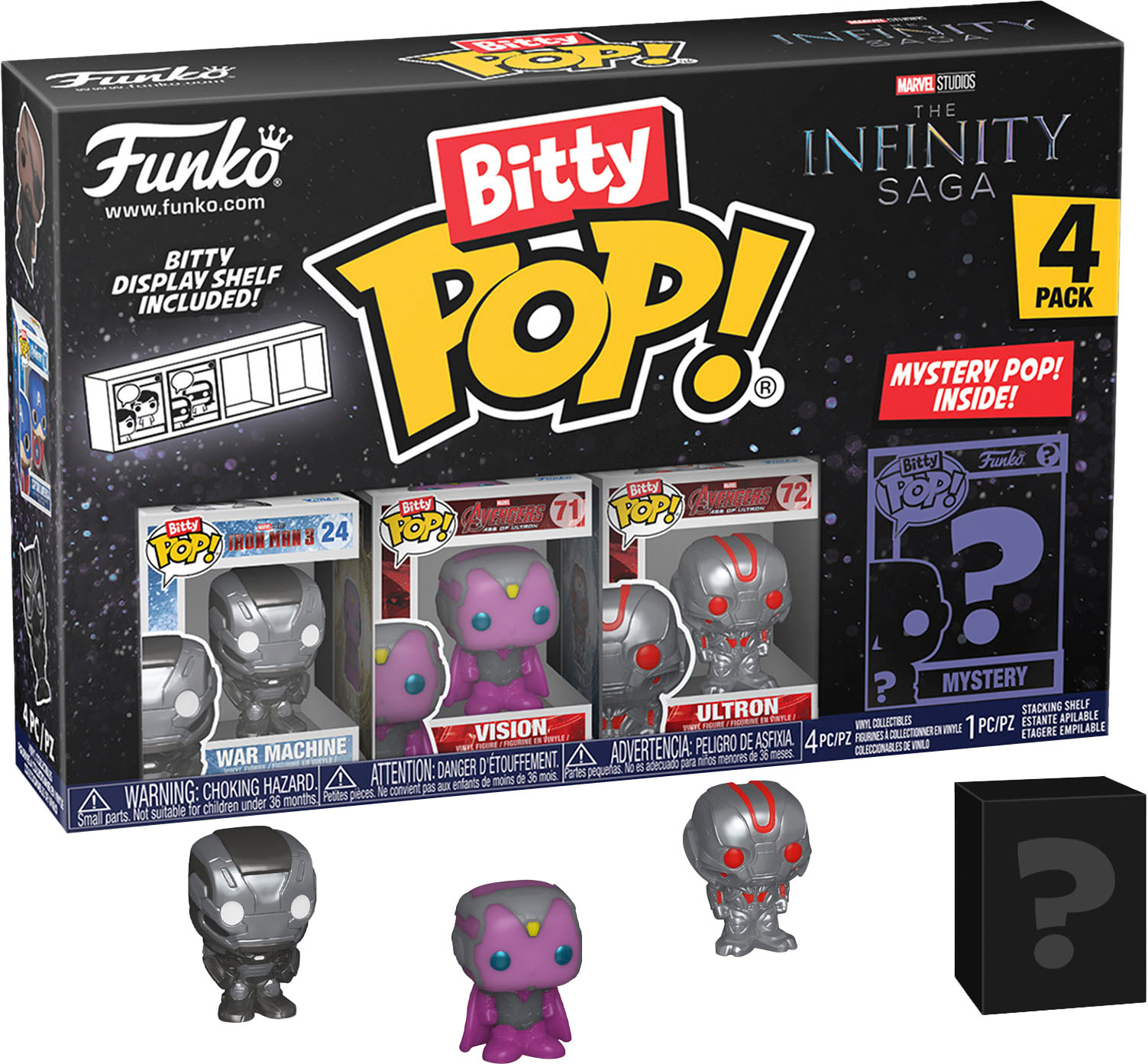 Infinity&#x20;Saga&#x20;Bitty&#x20;POP&#x20;4-pack&#x20;-&#x20;Marvel
