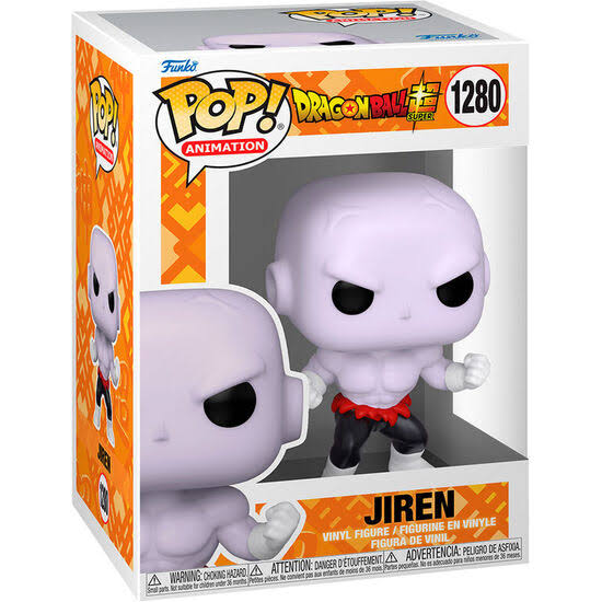 Figura Funko Pop! de vinil Jiren Dragon Ball Super em caixa