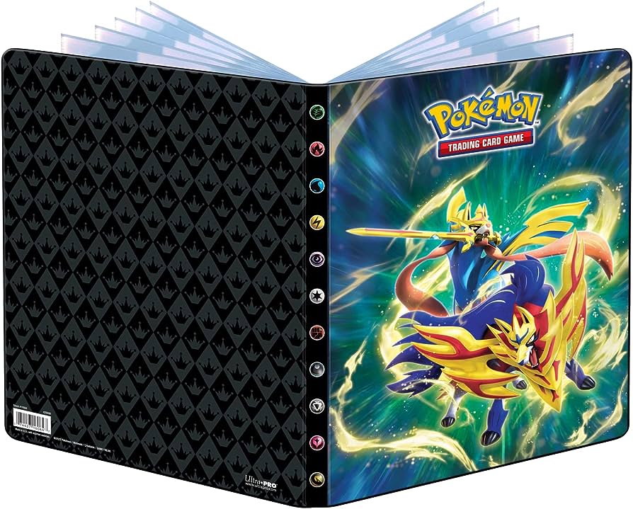 Binder&#x20;9-Pocket&#x20;Zacian&#x20;&amp;&#x20;Zamazenta