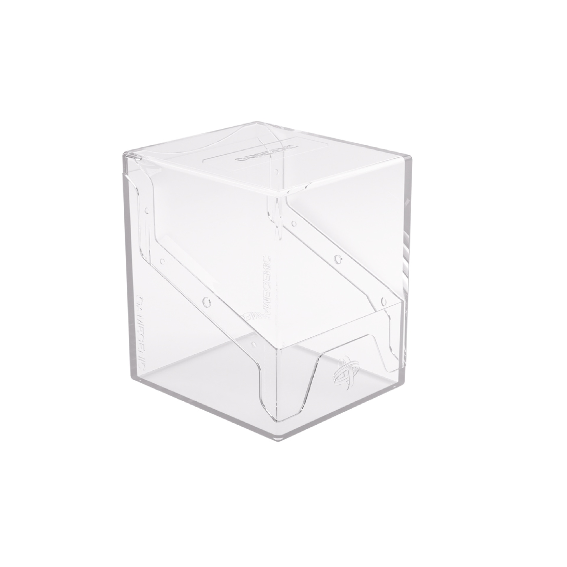 Cubículo transparente de acrílico quadrado