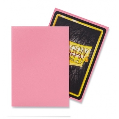 Dragon Shield Standard Sleeves - Pink Matte (100 Sleeves)