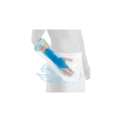 Protetor impermeável de gesso pediátrico braço curto