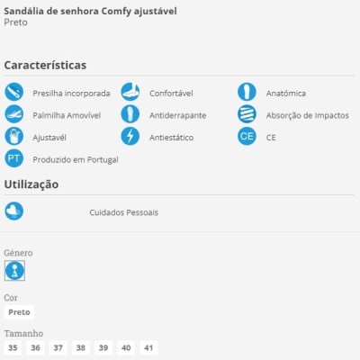 Sandália de Senhora BERMUDA