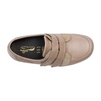 Sapato de Senhora Diabetic Technique LUISA com 2 Velcros