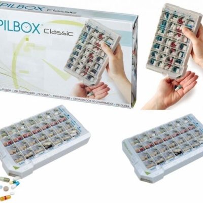 Caixa organizadora medicação semanal
