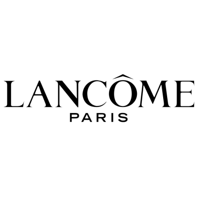 Logótipo Lancôme Paris em preto sobre branco